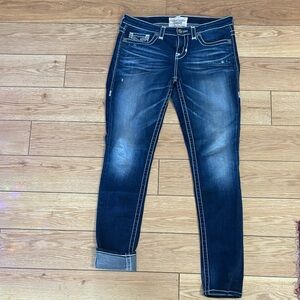 Big Star Dark Blue Skinny Jeans